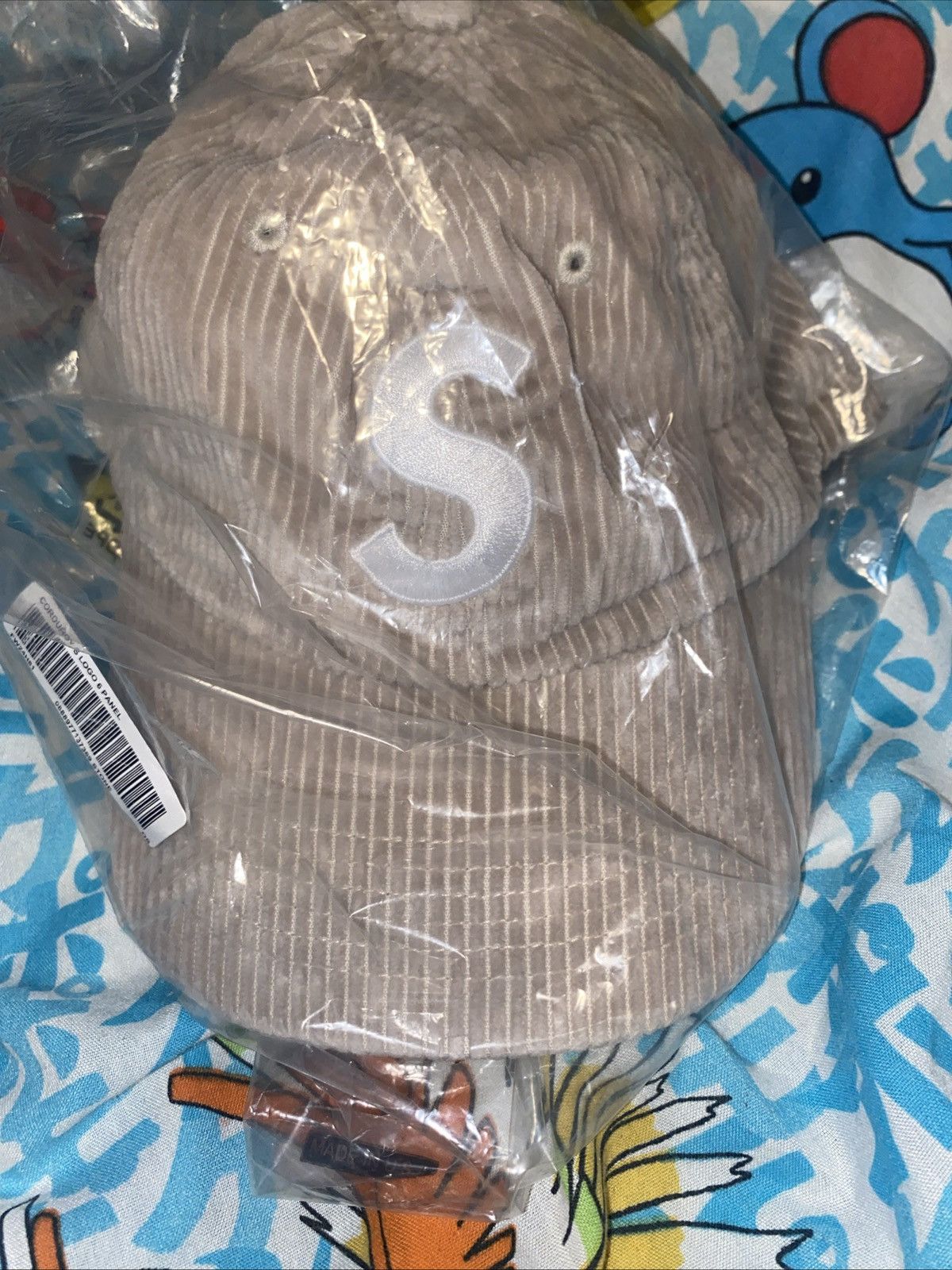 Supreme Supreme Corduroy S Logo 6-Panel Stone (FW24) Size ONE SIZE - 4 Thumbnail