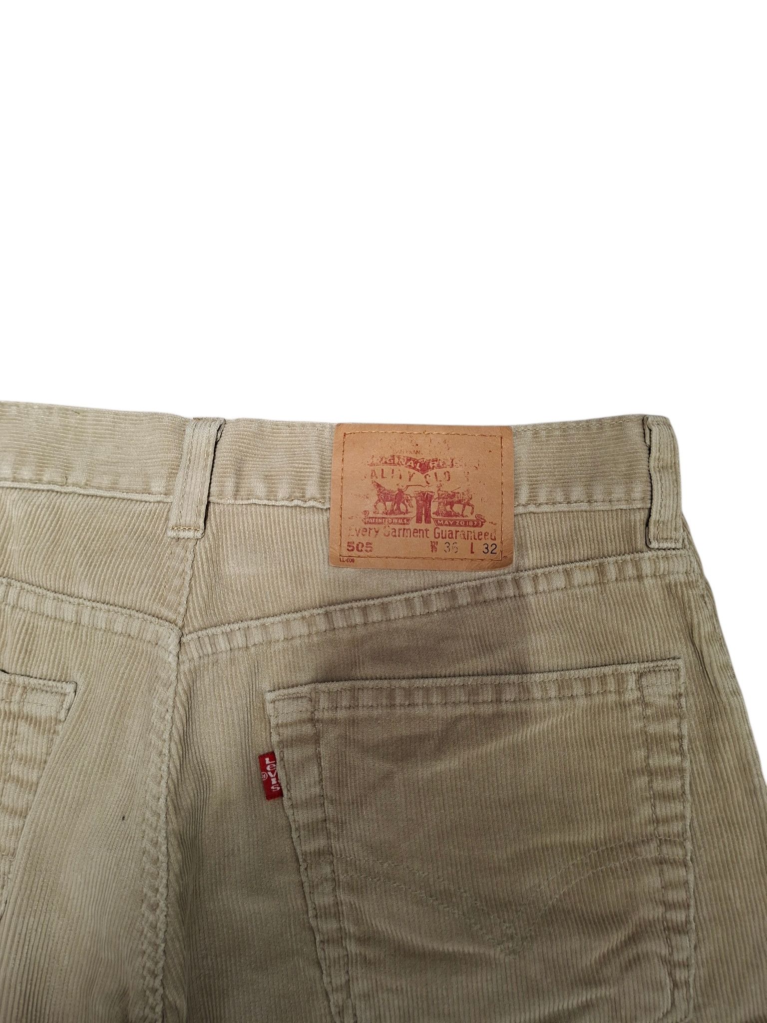 Levi's Vintage Clothing LEVIS 505 VINTAGE CORDUROY SK8 PANTS Size US 32 / EU 48 - 4 Thumbnail