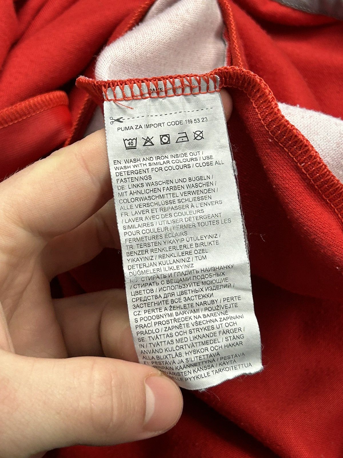 Puma 2016-17 Arsenal Puma 1/4 Zip sweatshirt Size US L / EU 52-54 / 3 - 12 Thumbnail