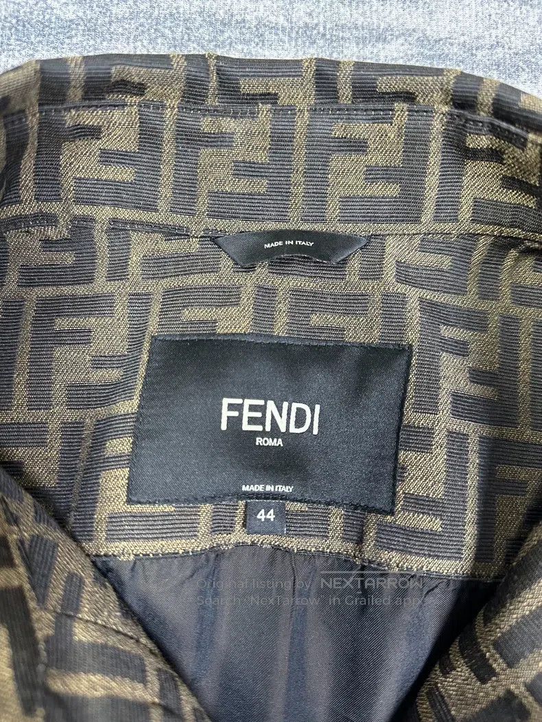 Fendi Fendi Monogram Double F Collar Jacket Size M / US 6-8 / IT 42-44 - 3 Thumbnail