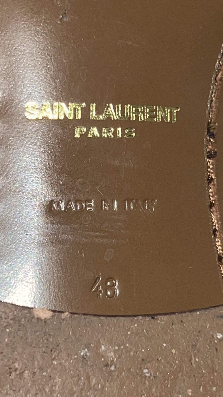 Saint Laurent Paris SAINT LAURENT Paris JODHPUR London 20 Crop Boot Suede Sz 15 Size US 15 / EU 48 - 7 Thumbnail