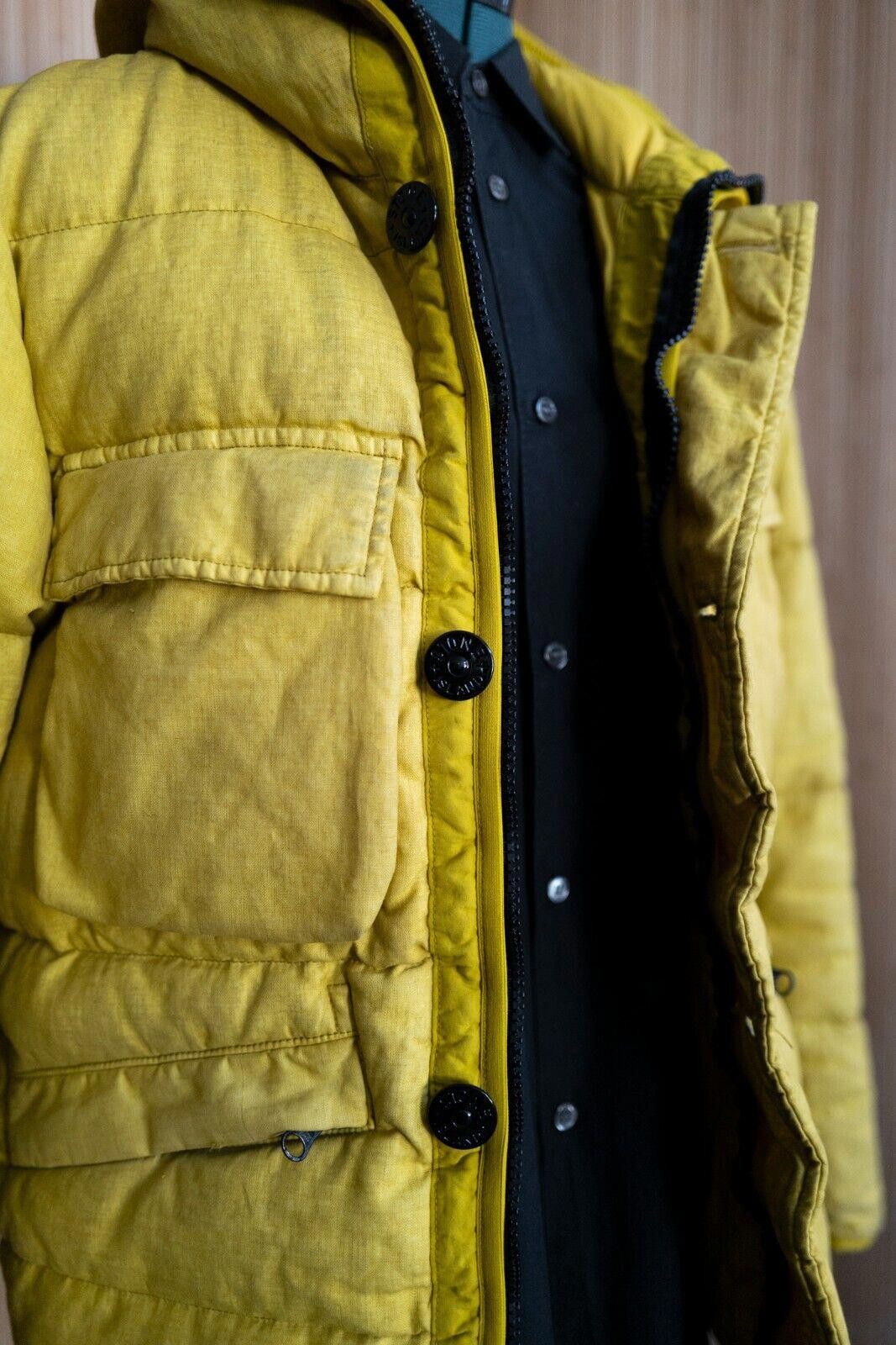 Stone Island Stone Island Lino Resinato Down-TC Yellow Sz. S Size US S / EU 44-46 / 1 - 3 Thumbnail
