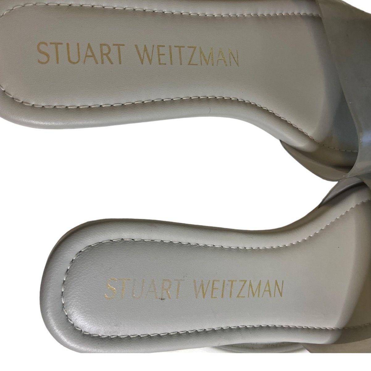 Stuart Weitzman Stuart Weitzman Women's Summer Flat Sandals in Perla Sz 9.5 Size US 9.5 / IT 39.5 - 6 Thumbnail