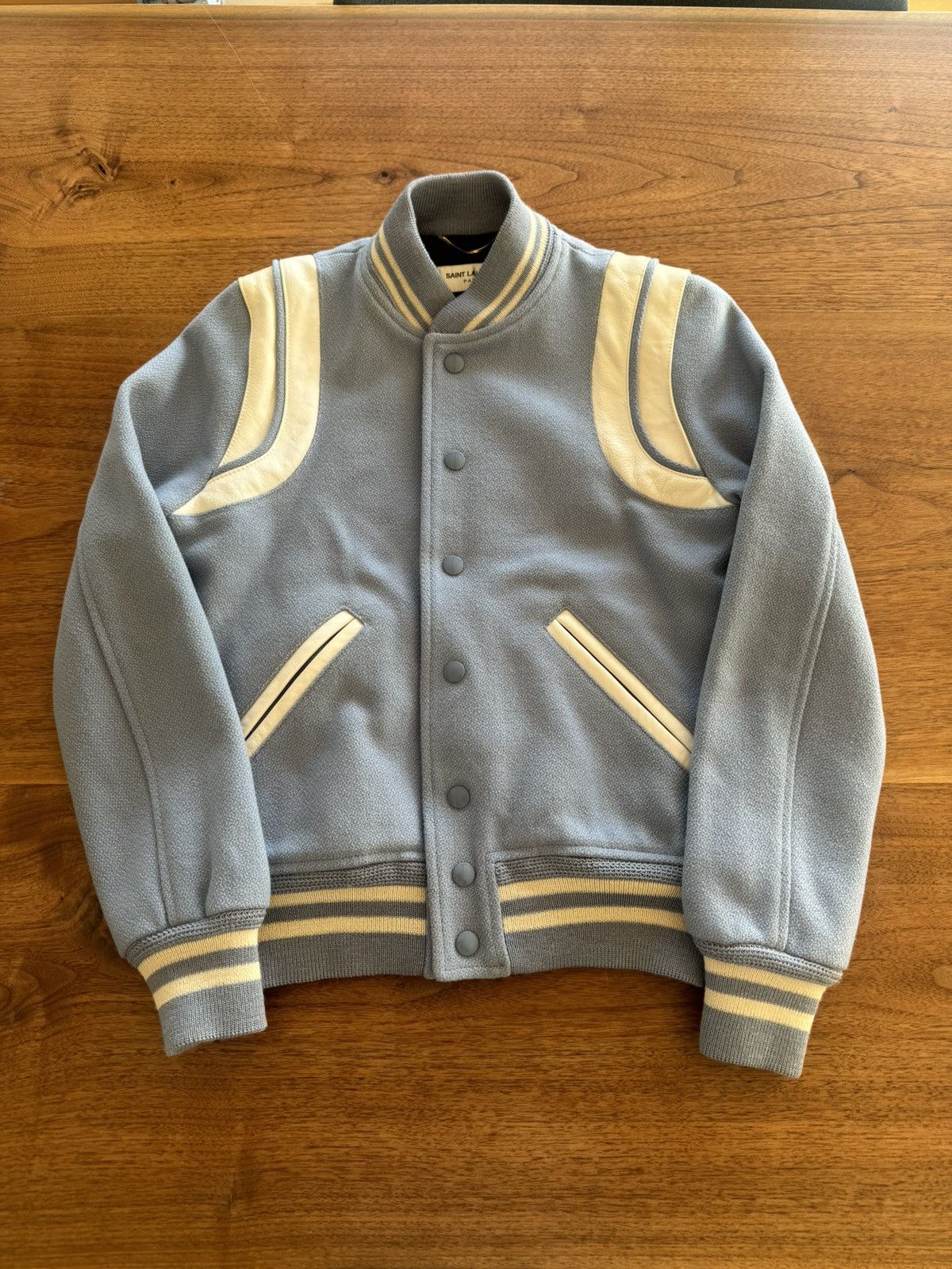 Saint Laurent Paris Teddy jacket Size XXS / US 00 / IT 34 - 1 Thumbnail