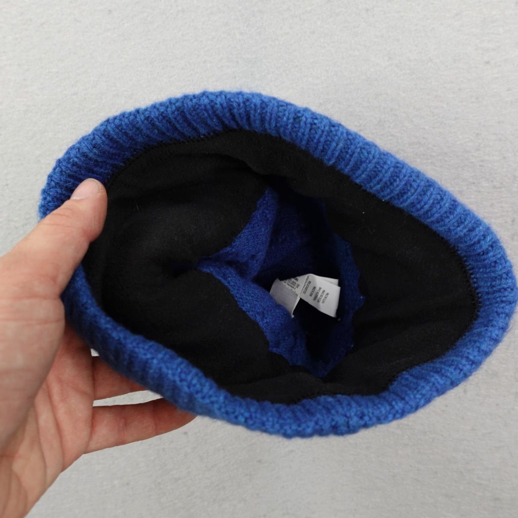Patagonia Patagonia Beanie Womens OSFA Honeycomb Blue Wool Blend Cable Knit Snow Hat Cap Size ONE SIZE - 4 Thumbnail