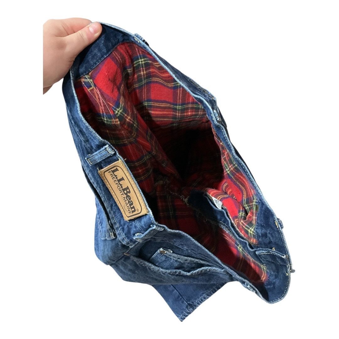 L.L. Bean Fleece Lined L.L Bean Jeans Men 38x30 Size US 38 / EU 54 - 3 Thumbnail