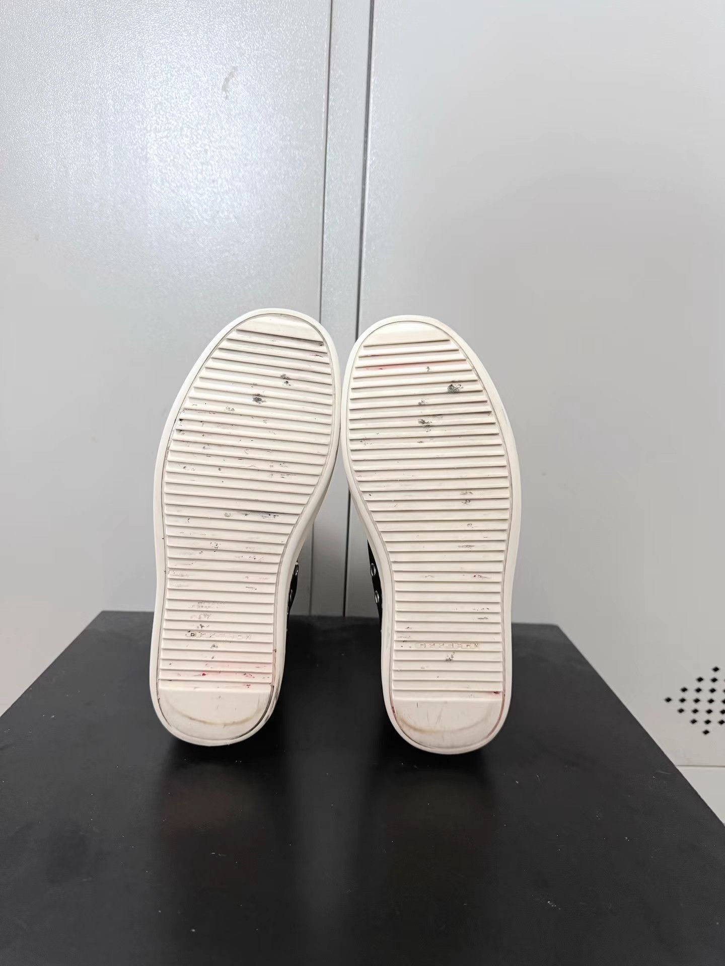 Rick Owens Drkshdw Rick Owens Drkshdw waxed canvas high-top sneakers Size US 6.5 / IT 36.5 - 4 Thumbnail