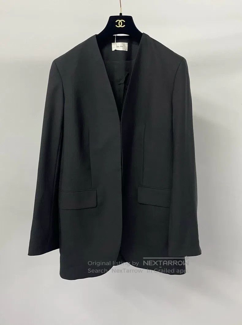 The Row The row size 0 Black v-neck jacket Size XS / US 0-2 / IT 36-38 - 1 Thumbnail