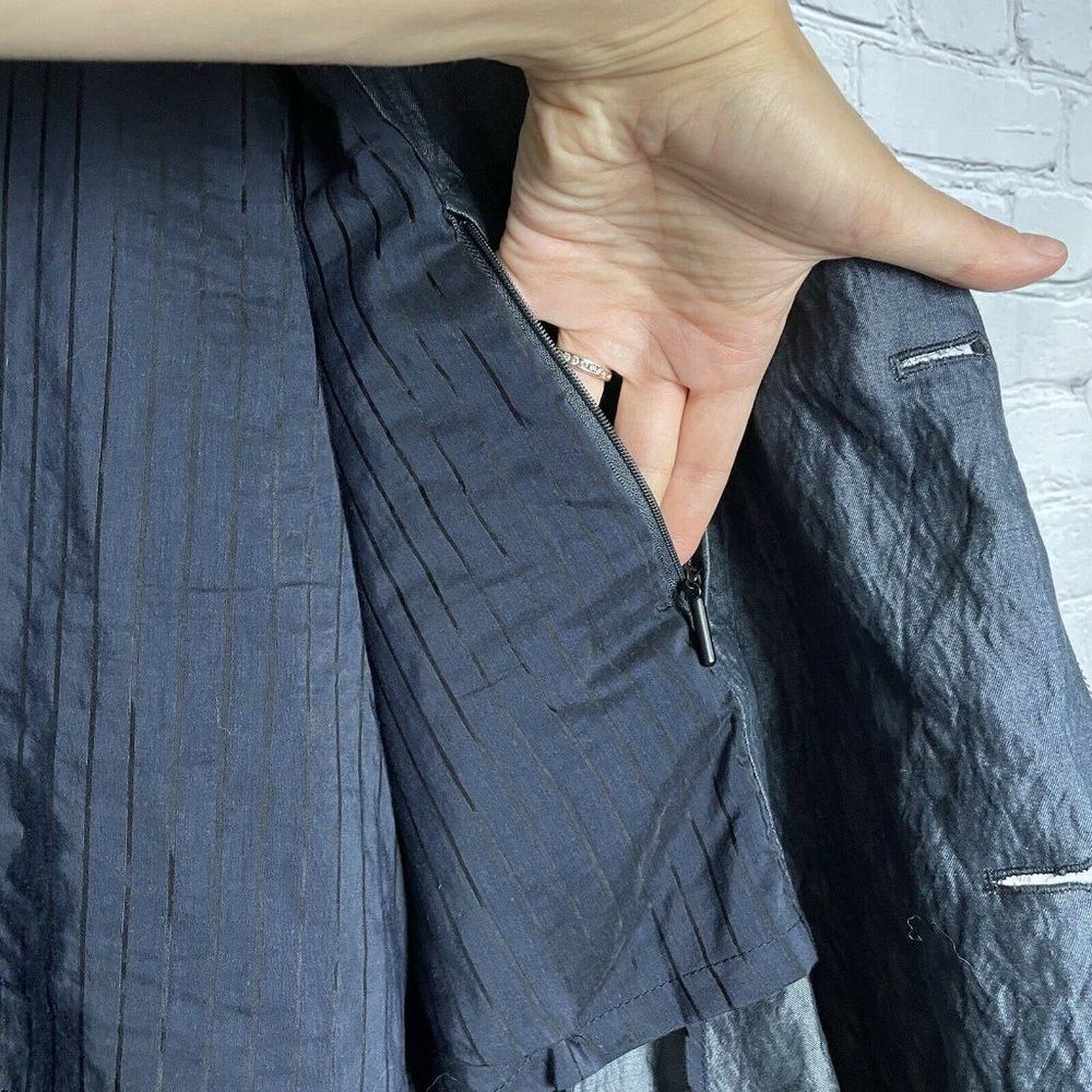 Robert Graham New $798 Robert Graham Woodlawn Jacket Indigo Cotton Size M Size US M / EU 48-50 / 2 - 9 Thumbnail