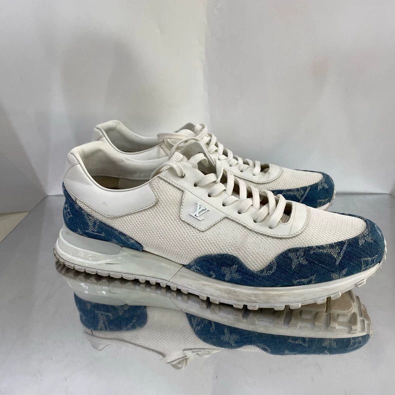 Louis Vuitton Louis Vuitton Run Way Low-Top Sneakers - dmc Size US 10.5 / EU 43-44 - 1 Thumbnail