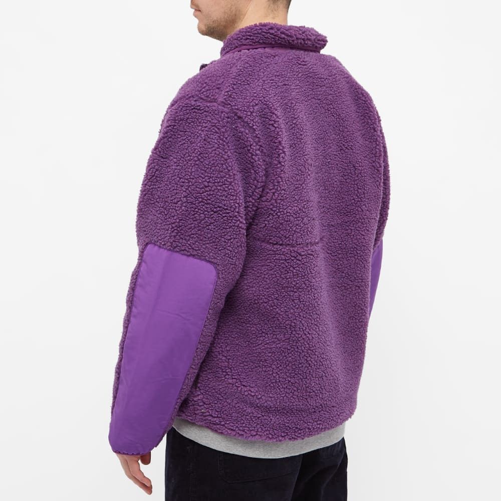 Stan Ray Stan Ray High Pile Fleece Zip-up Jacket in Purple Size Small Size US S / EU 44-46 / 1 - 18 Thumbnail