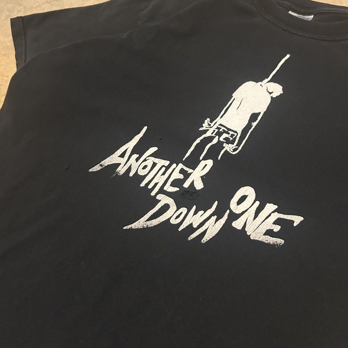 Band Tees × Unsound Rags × Vintage Vintage 2000s Another One Down Hardcore Band Tee Distressed Size US M / EU 48-50 / 2 - 4 Thumbnail