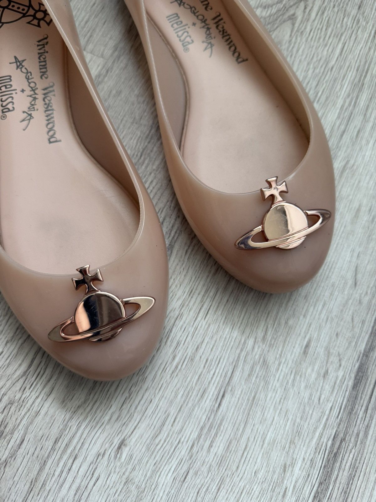 Melissa × Vivienne Westwood Vivienne Westwood Anglomania Melissa Ballet Flats Shoes Size US 6 / IT 36 - 20 Thumbnail