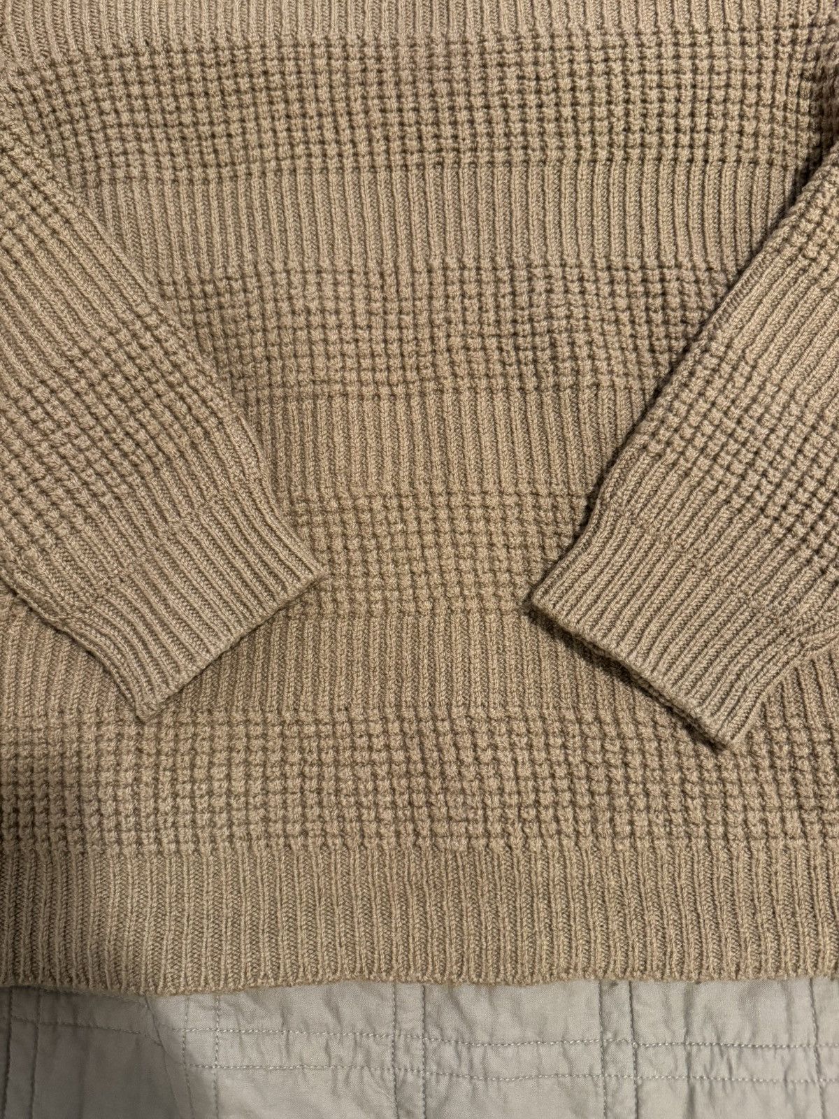 Isaia Chunky Wool Knit Sweater Size L Size US L / EU 52-54 / 3 - 3 Thumbnail