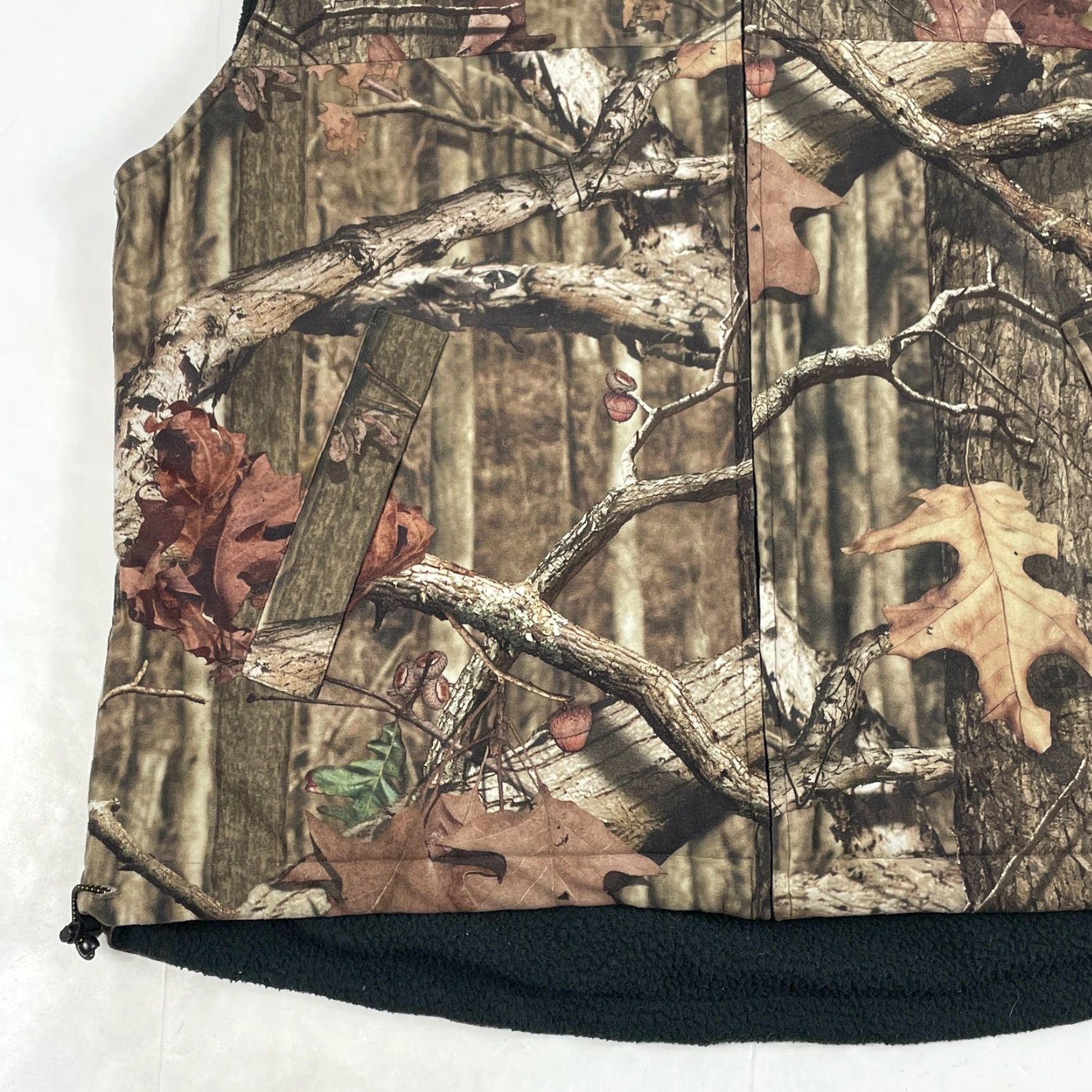 Vintage Guide Gear Vest Men L Brown Camouflage Fleece Full Zip Hunting Hiking Skiing Jacket End with Pockets Size US L / EU 52-54 / 3 - 5 Thumbnail