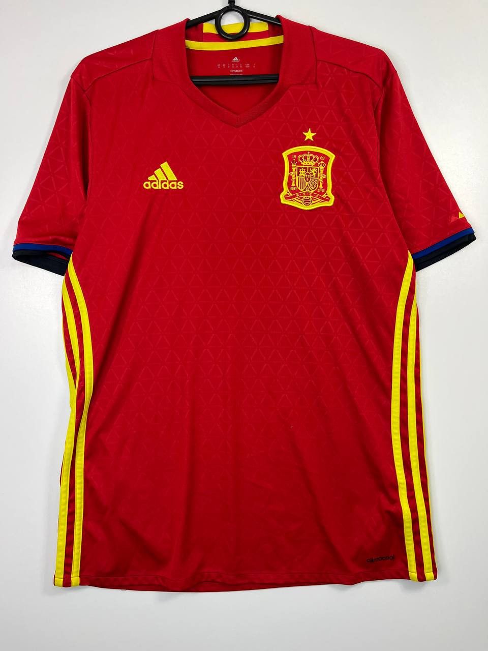 Adidas Spain 2015 2016 Home Shirt Football Jersey Adidas Size M Size US M / EU 48-50 / 2 - 1 Thumbnail