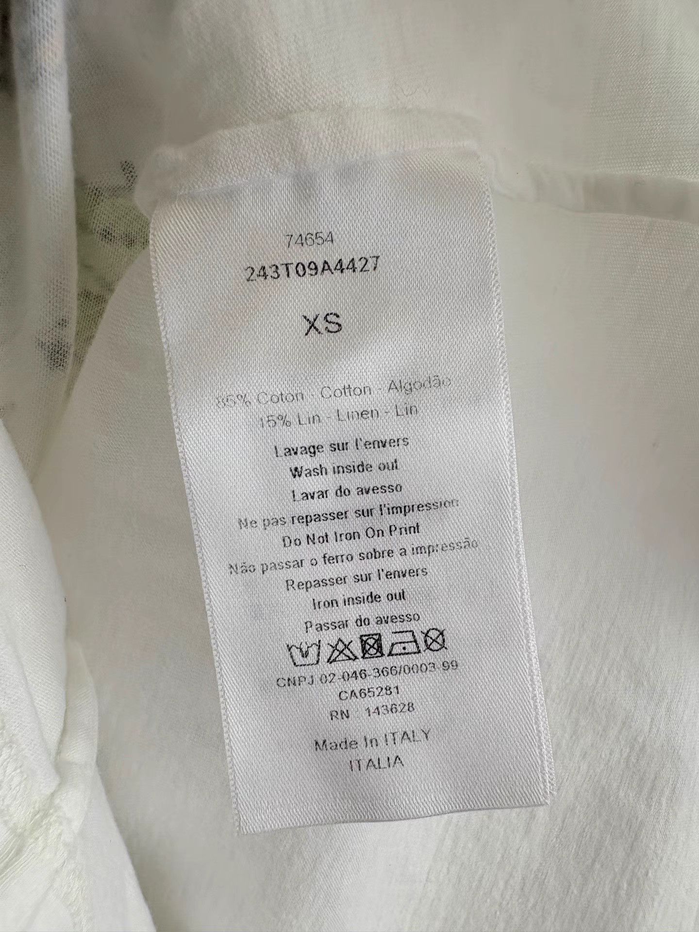 Dior DIOR Zodiac Short Sleeve K1 Size XS / US 0-2 / IT 36-38 - 5 Thumbnail