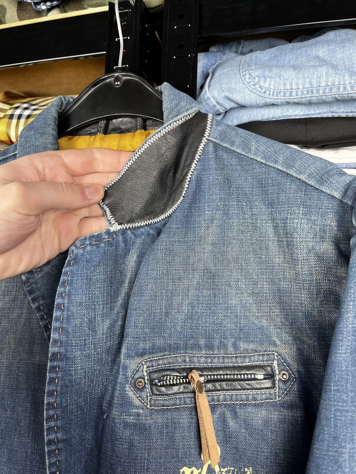 Diesel × Vintage Diesel cowboy denim jacket vintage 90s Size US XL / EU 56 / 4 - 15 Thumbnail