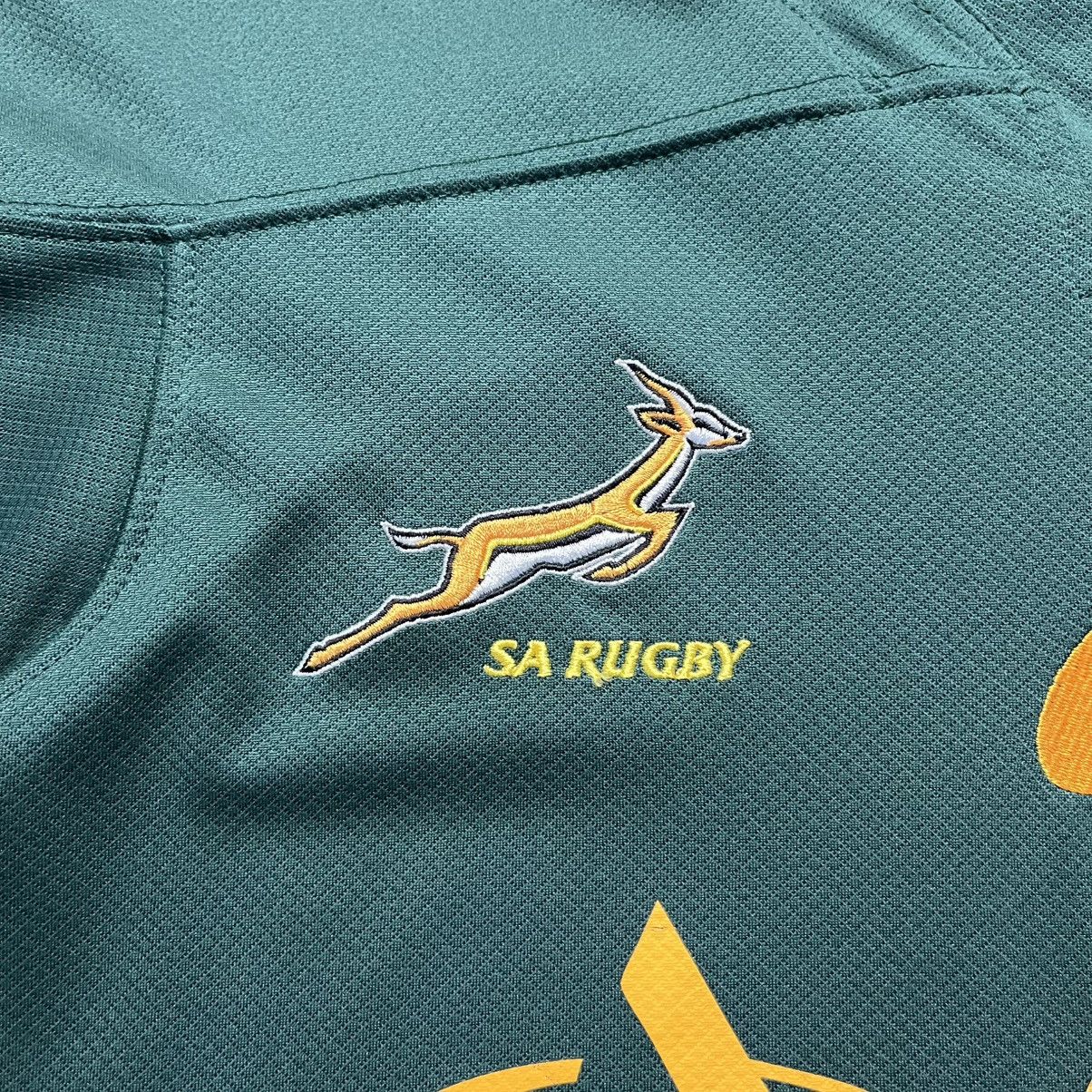 Asics Vintage Asics South Africa Springboks Home Rugby Jersey Size US XXL / EU 58 / 5 - 6 Thumbnail