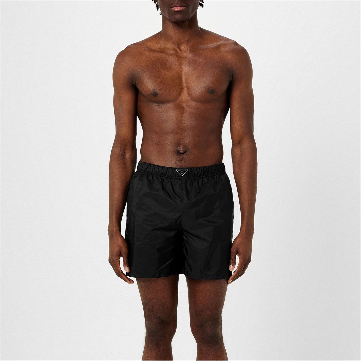 Prada PRADA Triangle Interlock Swim Shorts Size US 34 / EU 50 - 2 Thumbnail