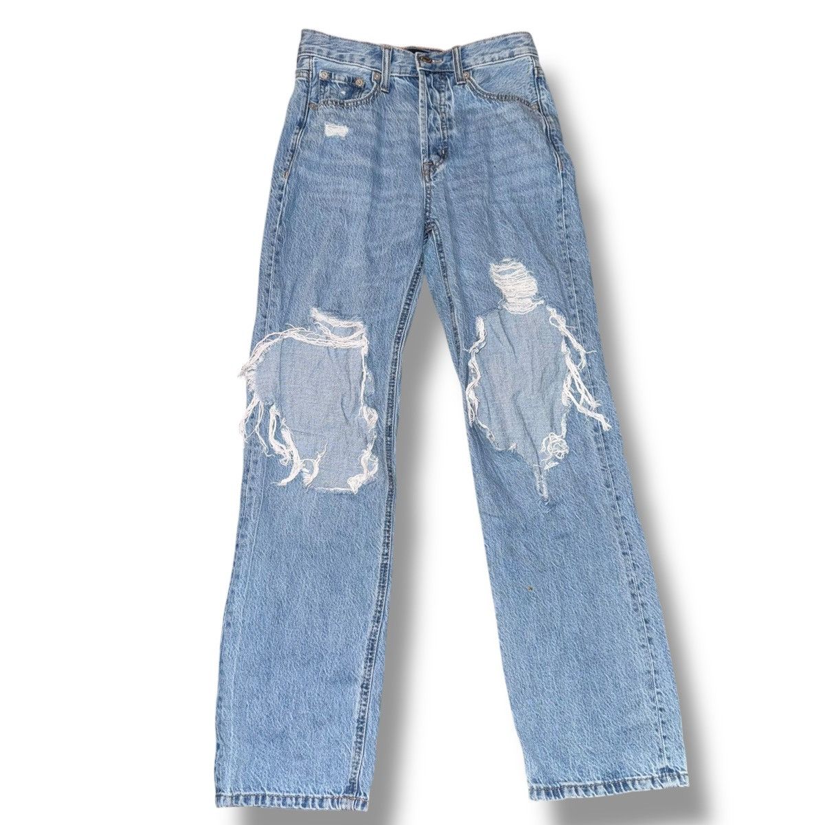 Aeropostale Aeropostale 90’s Baggy destroyed jeans Size 26" / US 2 / IT 38 - 1 Thumbnail