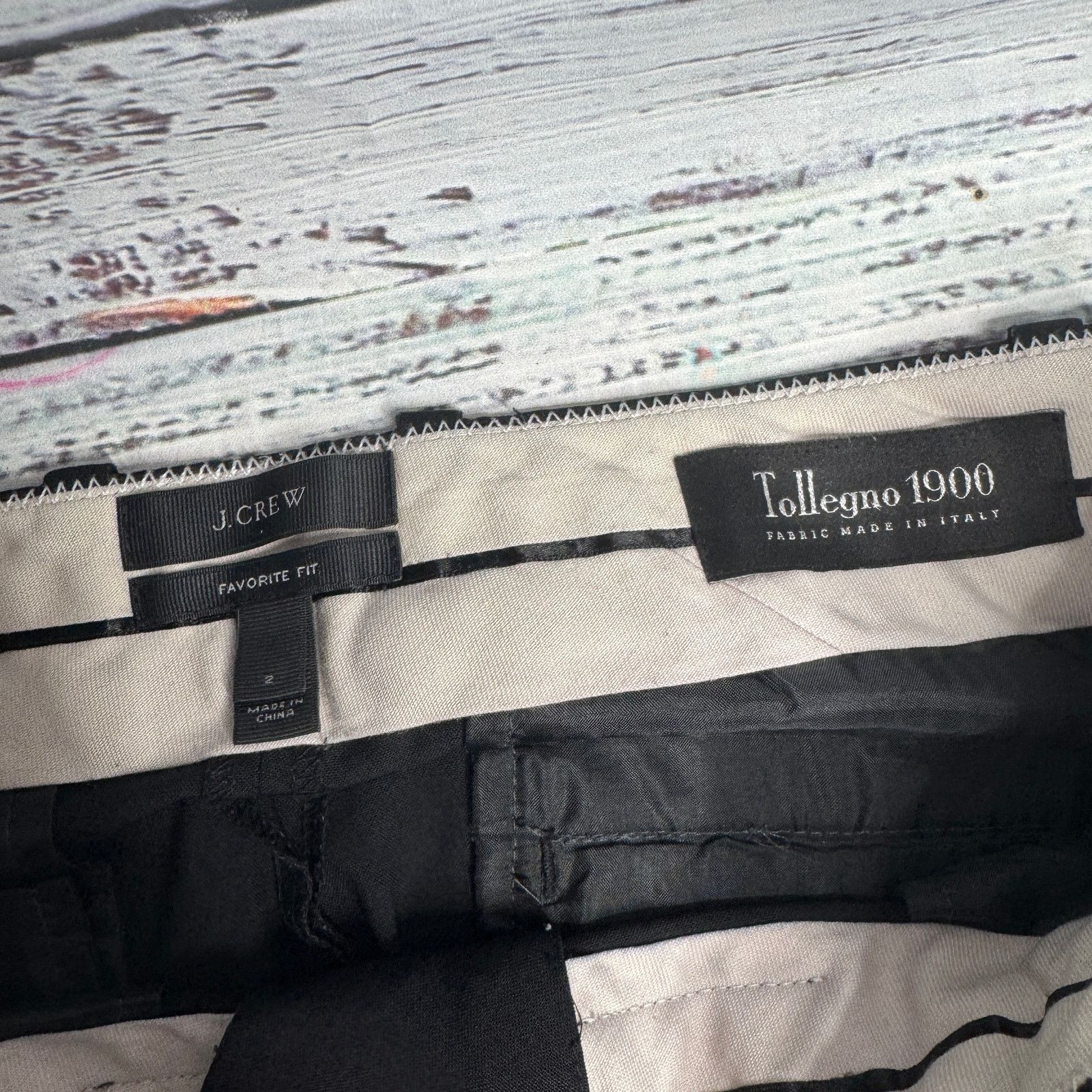 J.Crew J. Crew Favorite Fit Wool Pants Tollegno 1900 Made Italy 2 Size 26" / US 2 / IT 38 - 3 Thumbnail
