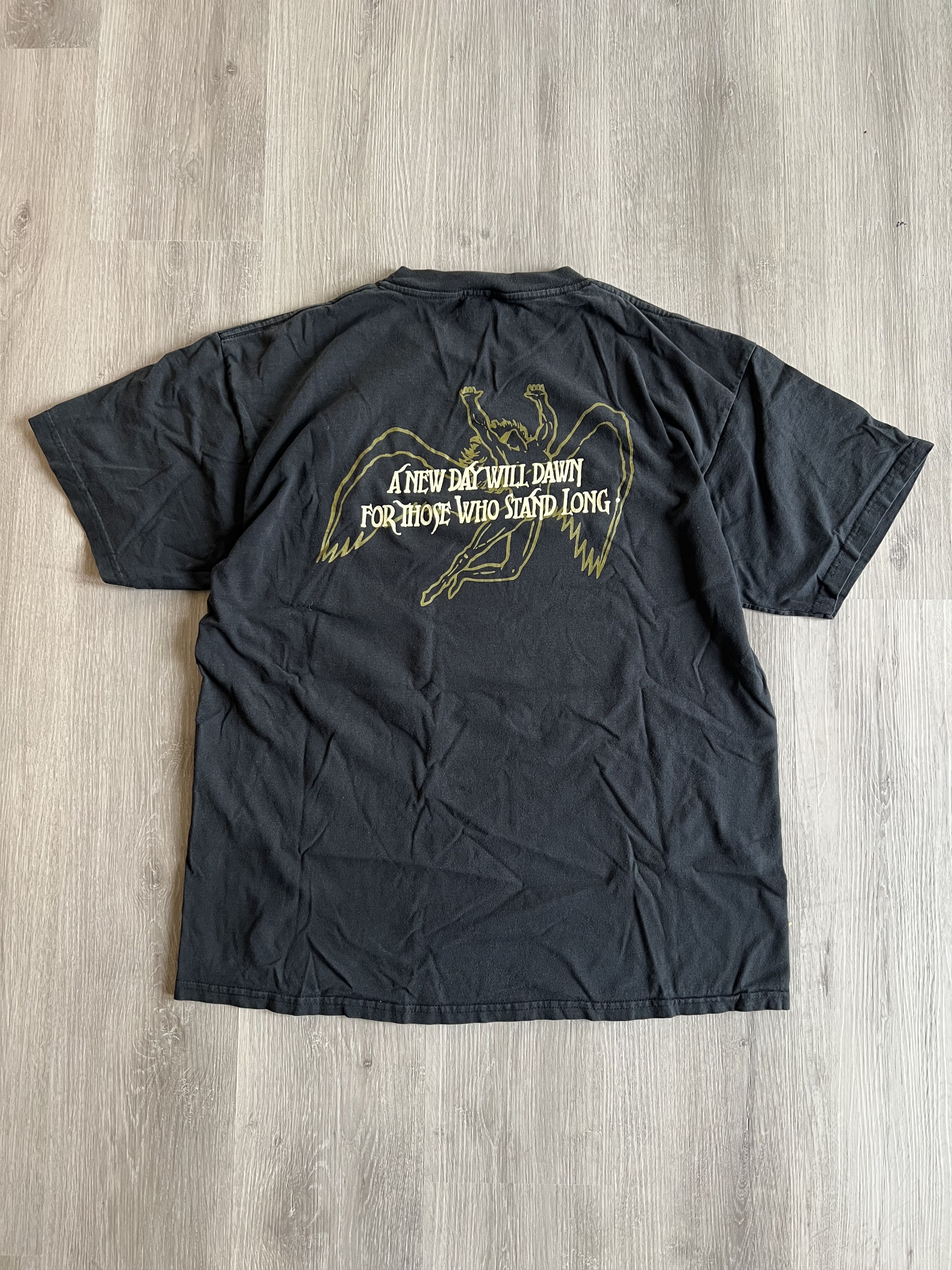 Band Tees 1999 Led Zeppelin New Day will Dawn Tee Tultex Tag Size US XL / EU 56 / 4 - 5 Thumbnail