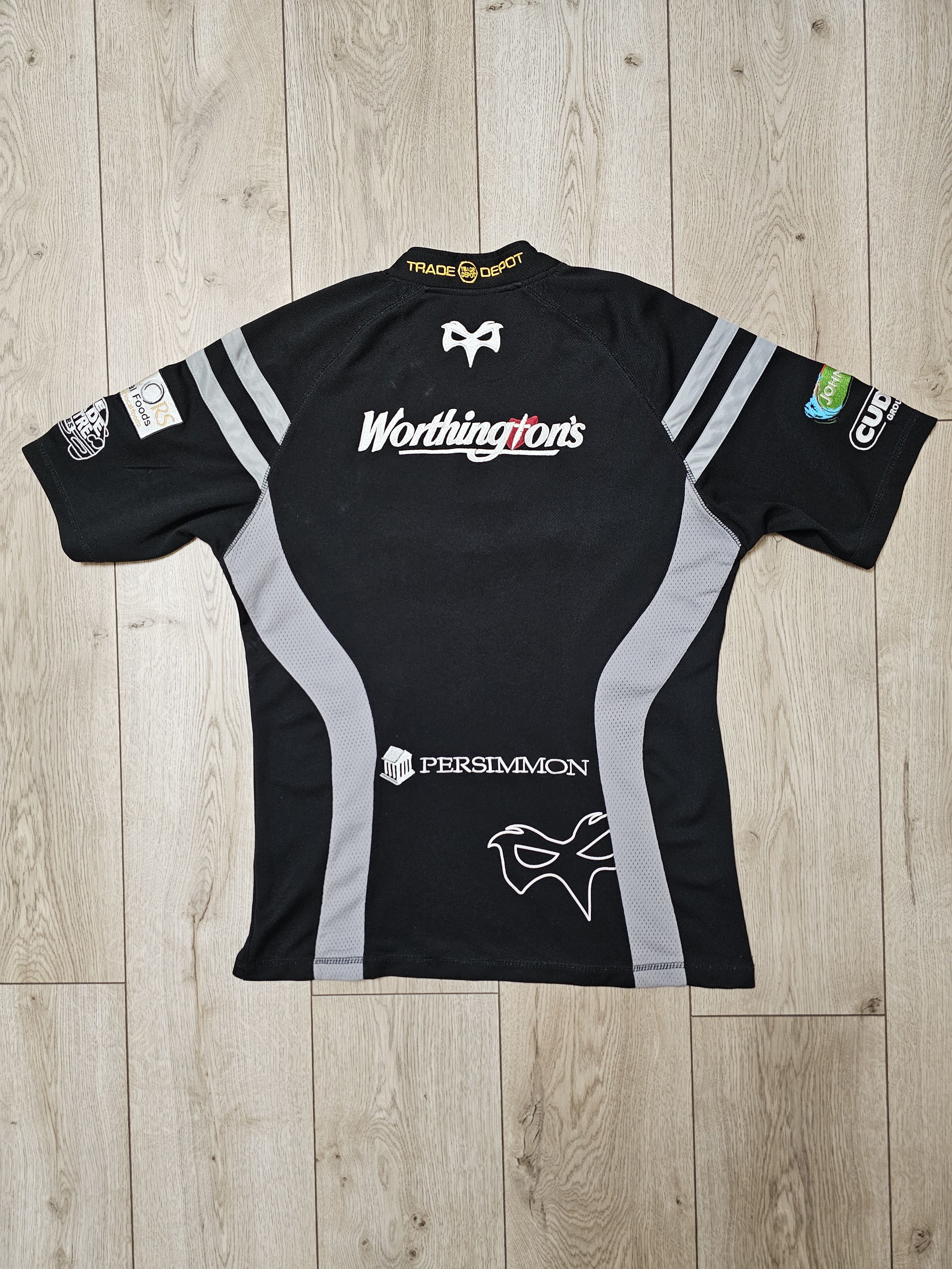 Vintage OSPREYS RUGBY VINTAGE JERSEY WALES RUGBY JERSEY RUGBY SHIRT Size US S / EU 44-46 / 1 - 2 Thumbnail