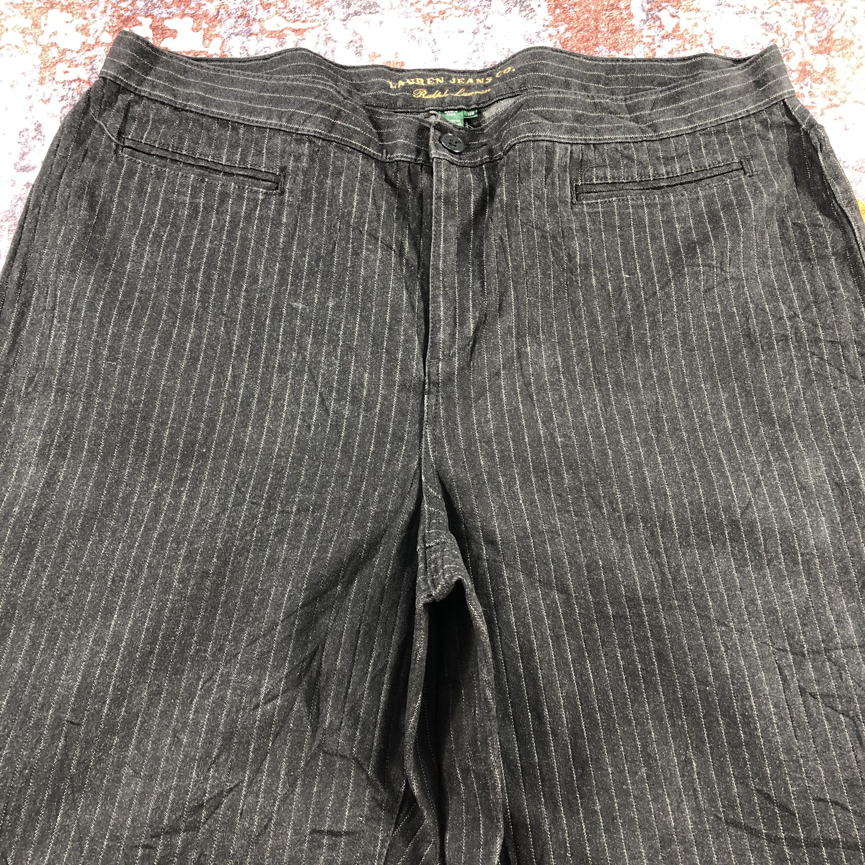 Ralph Lauren × Vintage Vintage Faded Black Ralph Lauren Jeans-JM3070 Size US 39 - 3 Thumbnail