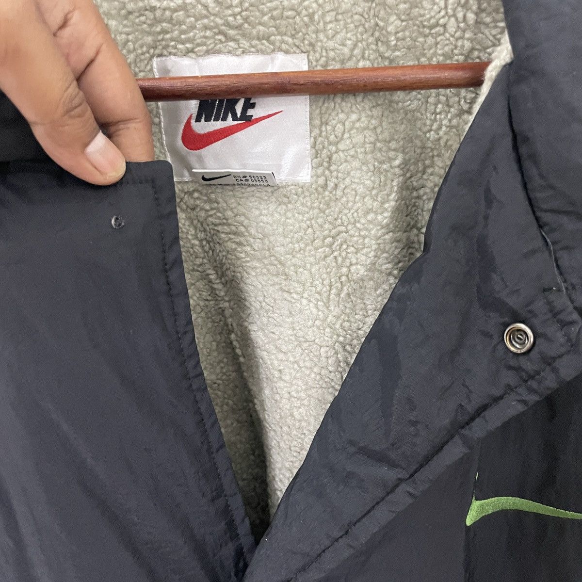 Nike Vintage 90s Nike Big Logo Jacket Size US XXL / EU 58 / 5 - 5 Thumbnail