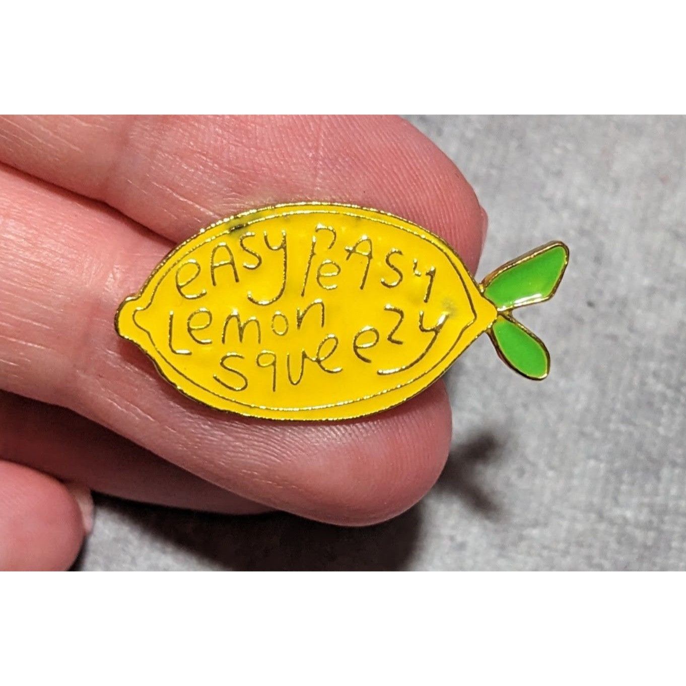 Other Easy Peasy Lemon Squeezy Pin Size ONE SIZE - 2 Thumbnail