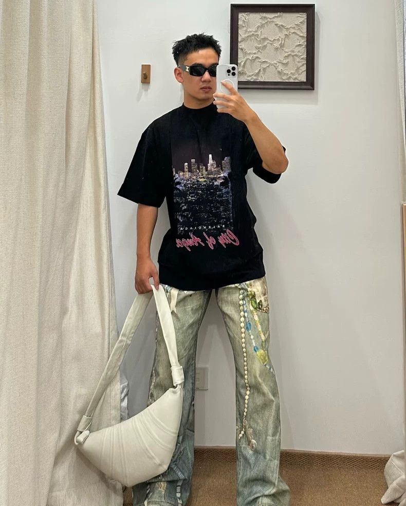 Balenciaga Balenciaga Los angeles angels City Short Sleeve T-shirt Size US XXL / EU 58 / 5 - 8 Thumbnail