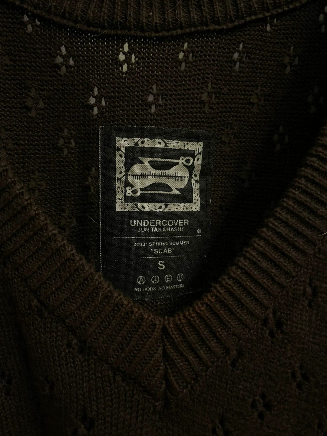 Undercover UNDERCOVER 2003ss scab rare knit top 9/10 Size US S / EU 44-46 / 1 - 9 Thumbnail