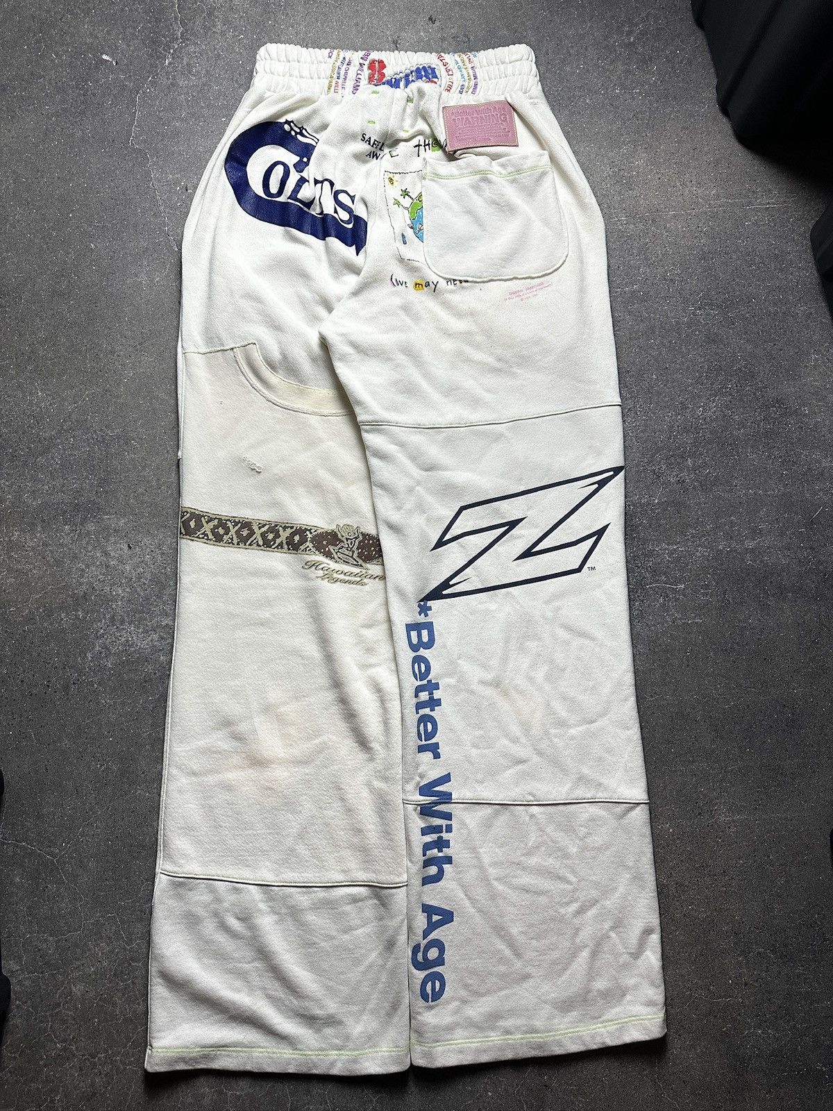 Better With Age Better With Age Remoir Sweatpants White Size XL Size US 38 / EU 54 - 4 Thumbnail