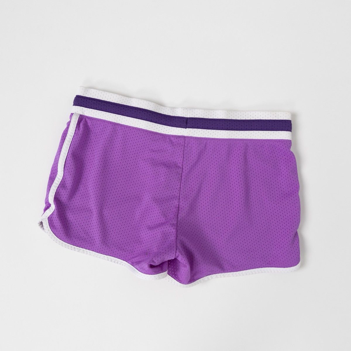 Nike Nike Womens Vintage 00s Violet Mesh Shorts Y2K Running Logo Size 30" / US 8 / IT 44 - 2 Thumbnail