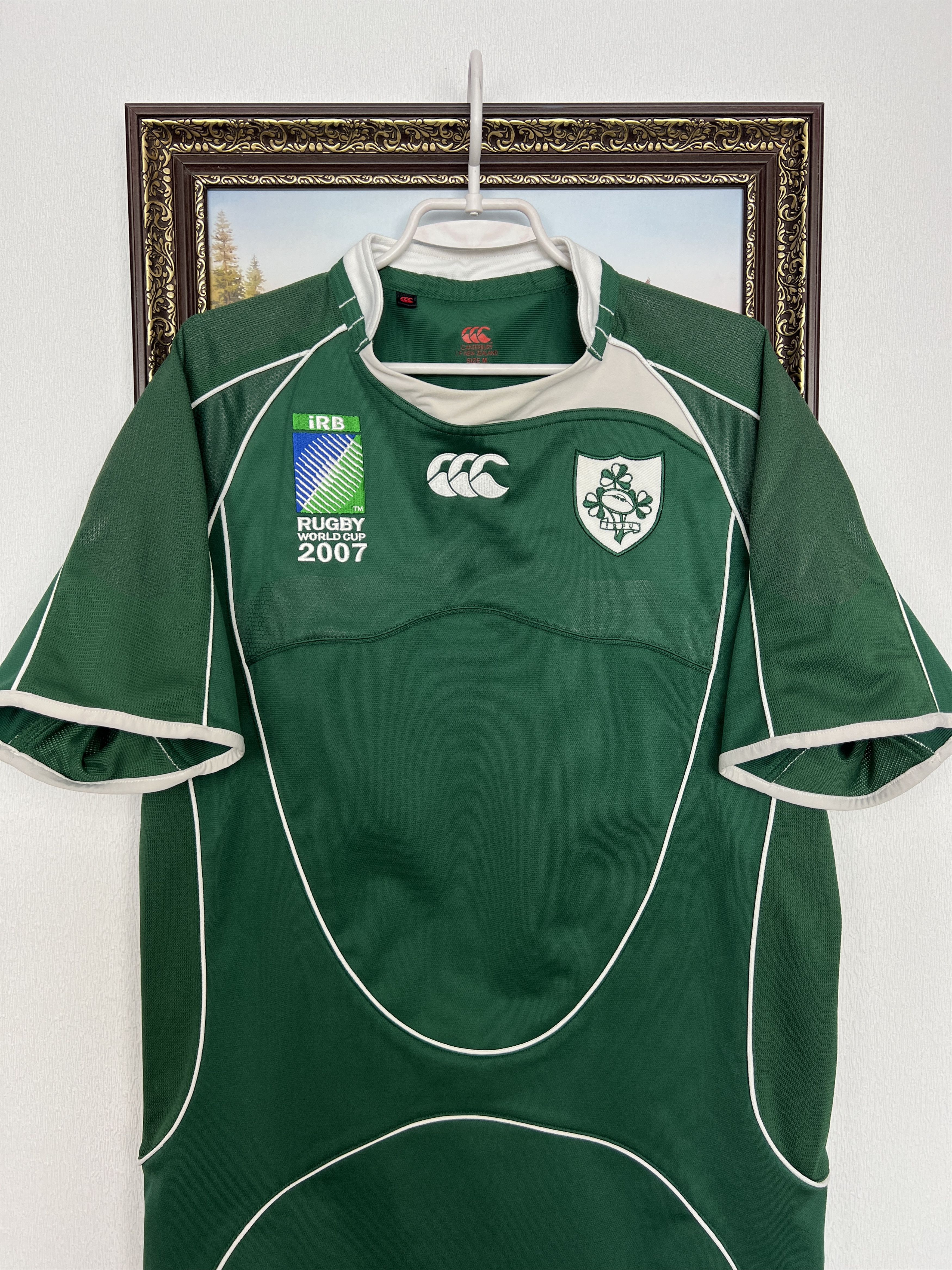 Vintage Vintage Canterbury Ireland Rugby Union Mens Jersey National Size US M / EU 48-50 / 2 - 2 Thumbnail