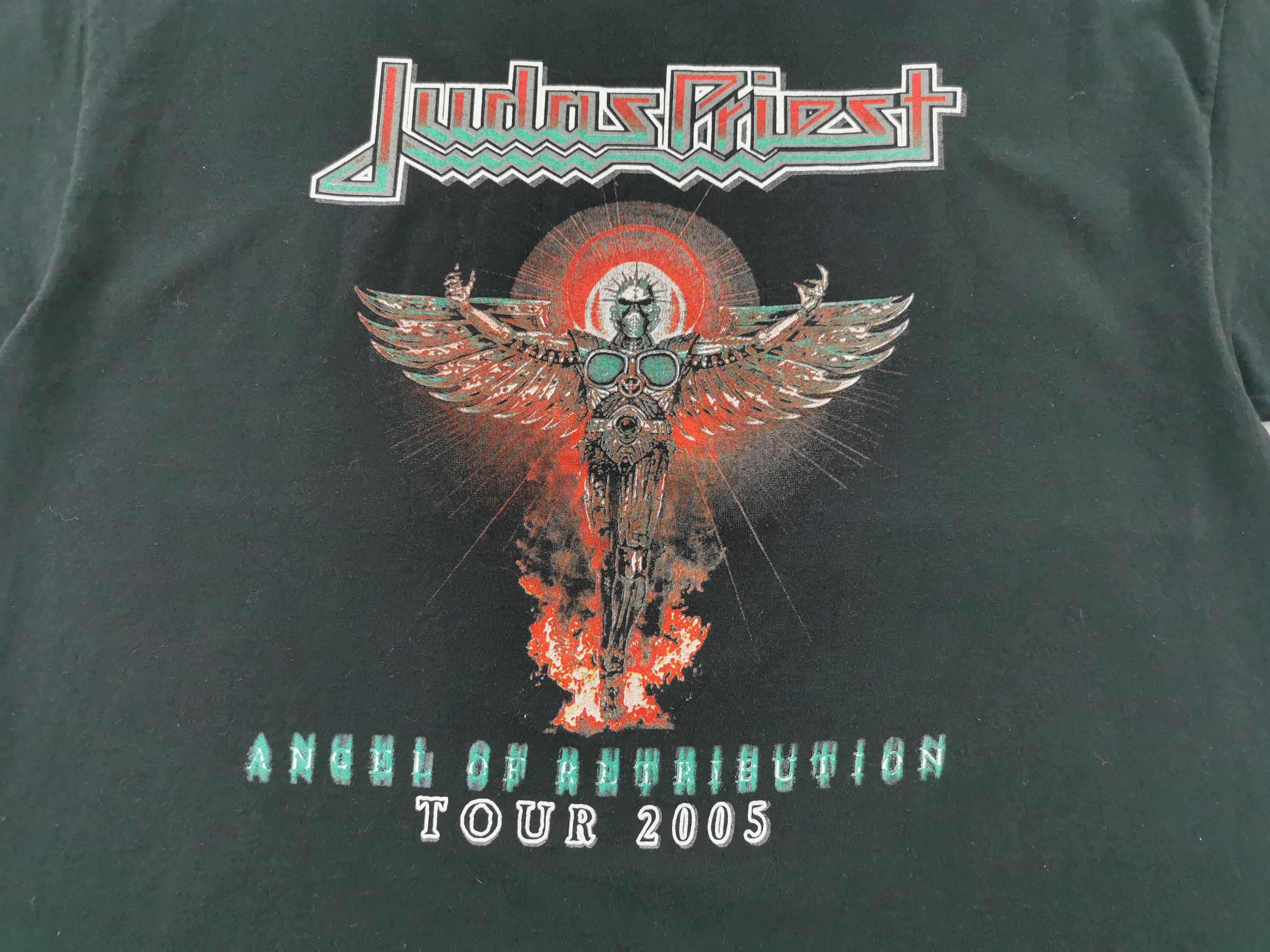 Band Tees Judas Priest Angel Of Retribution Tour 2005 Tee Made In USA Size US M / EU 48-50 / 2 - 4 Thumbnail