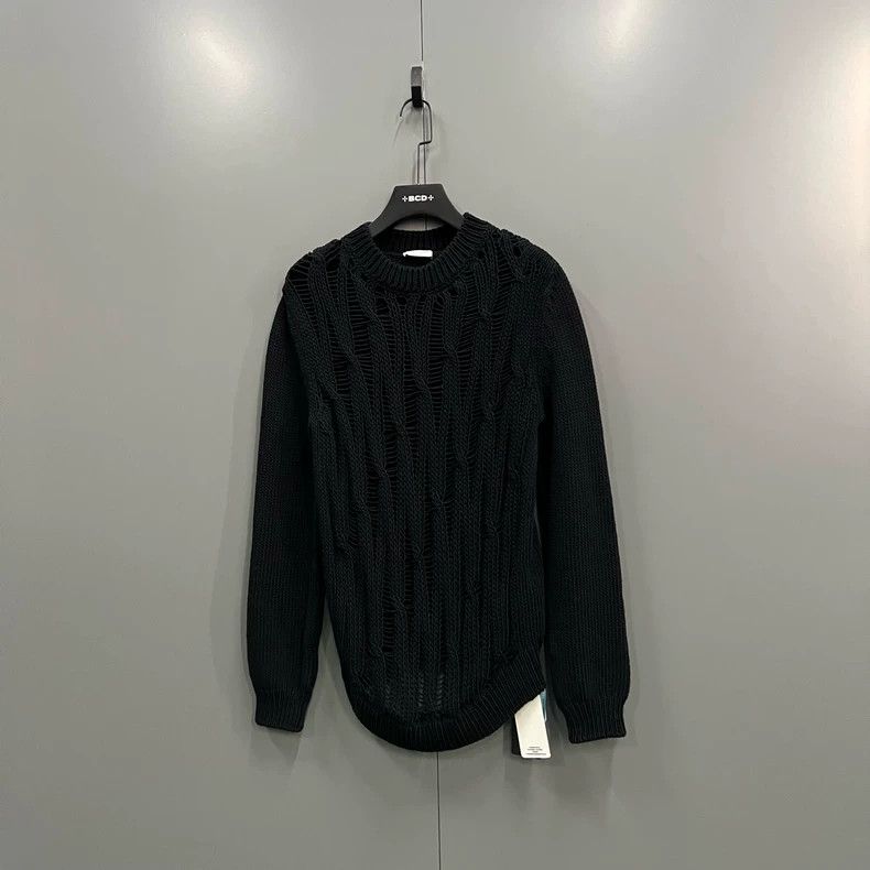 Saint Laurent Paris Saint Laurent Paris Black Knit sweater 2505-Nextarrow Size US L / EU 52-54 / 3 - 1 Thumbnail