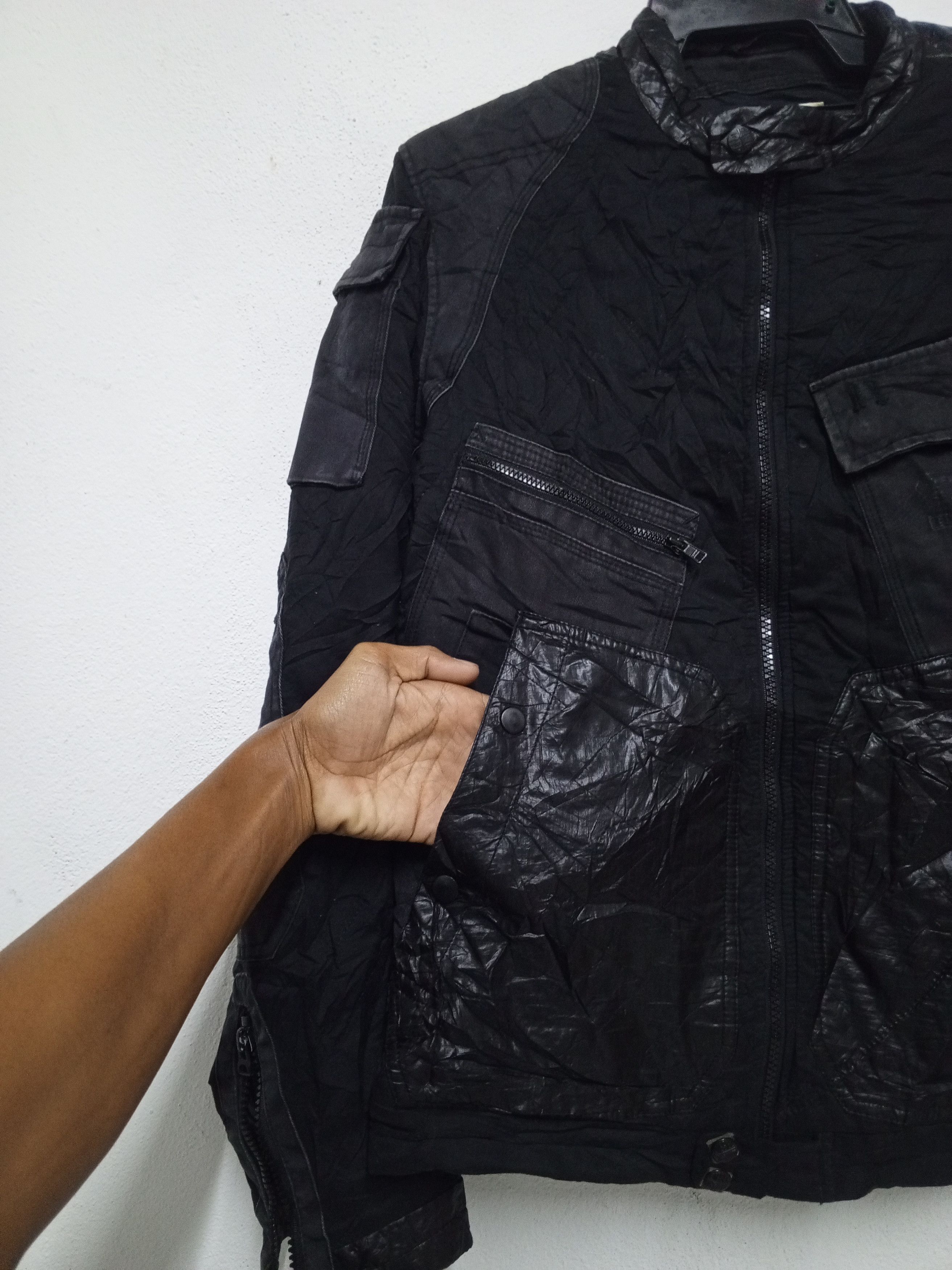 Diesel DIESEL JACKET RARE MANY POCKETS BLACK Size US M / EU 48-50 / 2 - 9 Thumbnail
