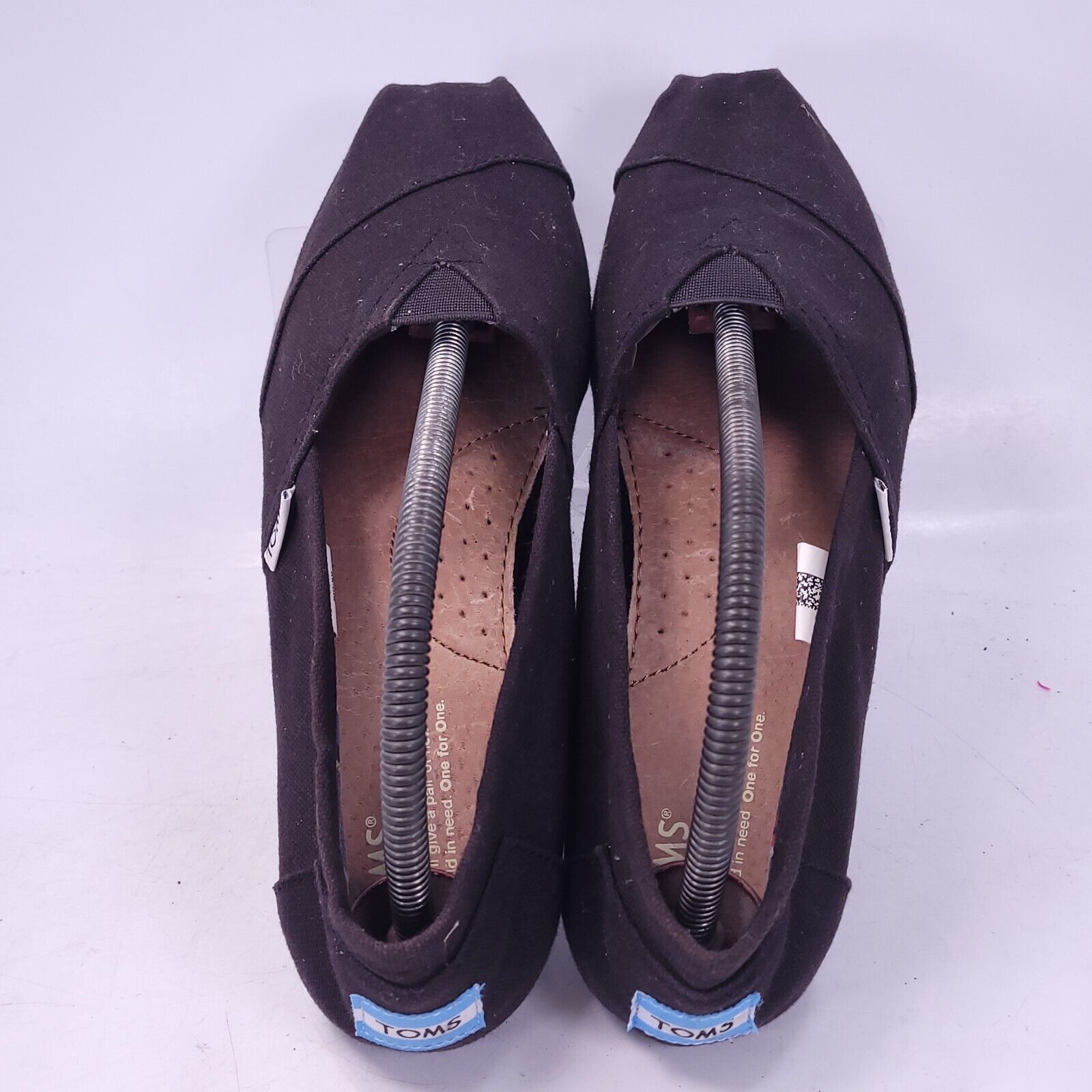 Toms Toms Casual Round Toe Ballet Flat Womens Size 9.5 Black Size US 9.5 / IT 39.5 - 4 Thumbnail
