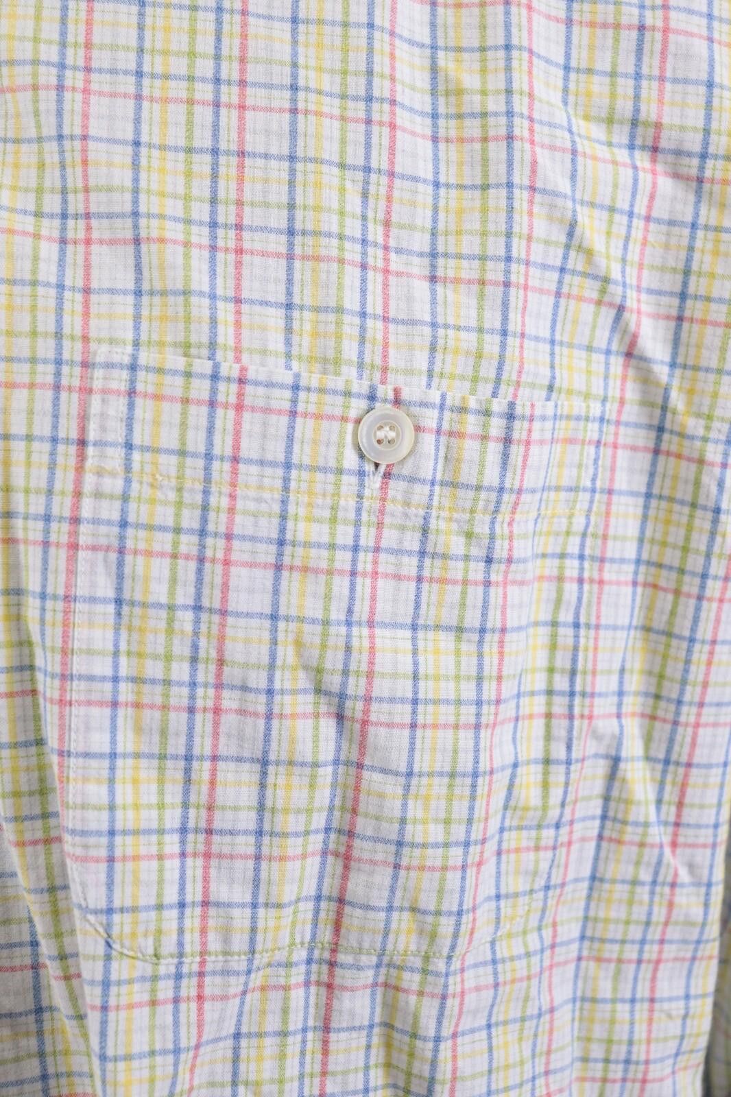 Ermenegildo Zegna Zegna Sport Soft Multicolor Check Oxford Shirt Size M 3 Size US M / EU 48-50 / 2 - 4 Thumbnail
