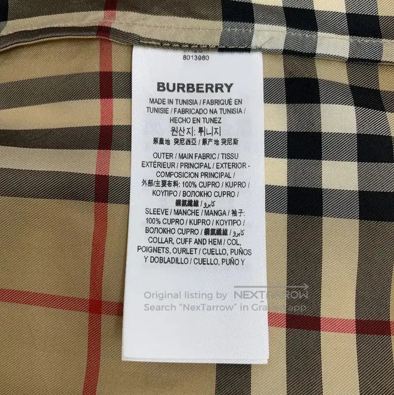Burberry Burberry Brown Polyester Women's Jacket. Size L / US 10 / IT 46 - 6 Thumbnail