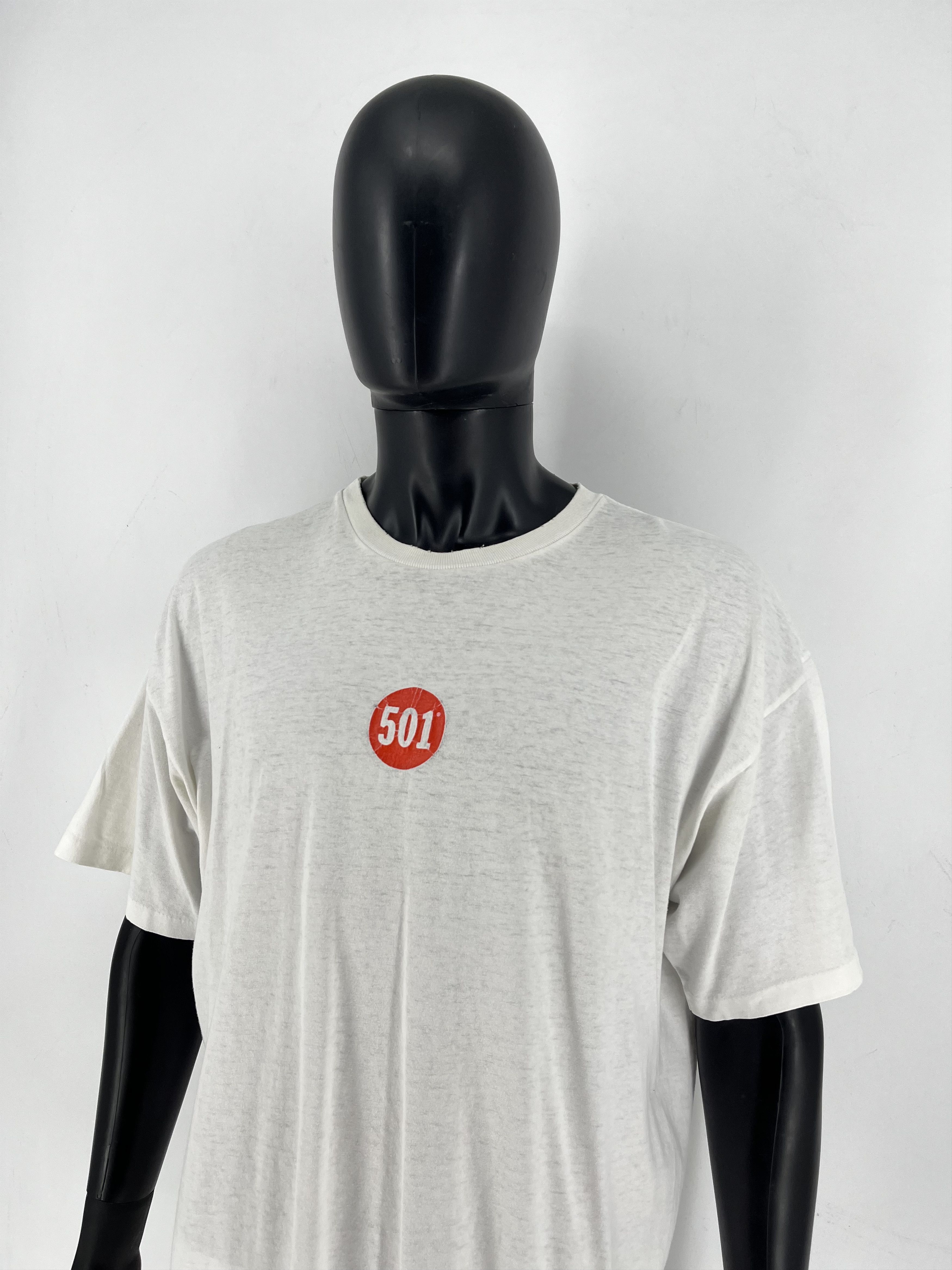Levi's Vintage Clothing Vintage 1990s Levi’s 501 T shirt mens tee Rare Men’s Size US M / EU 48-50 / 2 - 4 Thumbnail
