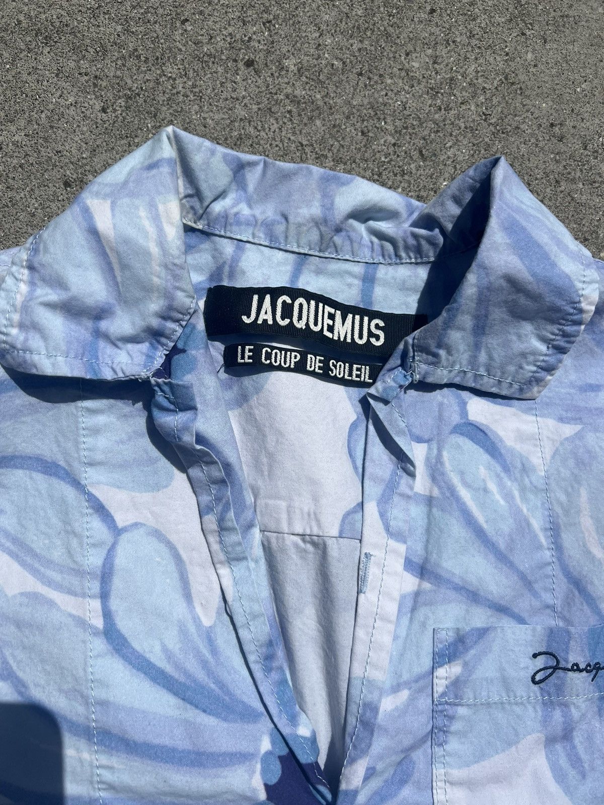 Jacquemus Jacquemus camp collar shirt Size US M / EU 48-50 / 2 - 2 Thumbnail