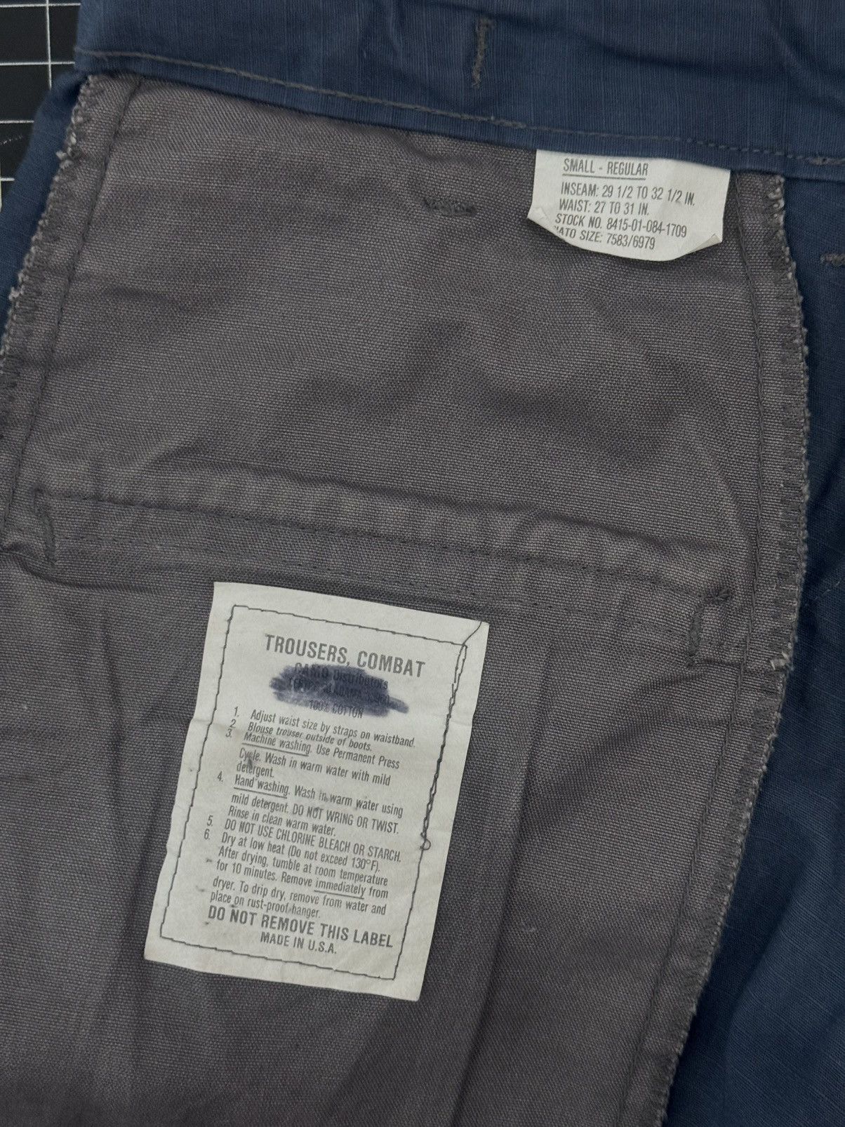 Vintage Men's Vintage Military Cargo Pant Size US 30 / EU 46 - 3 Thumbnail
