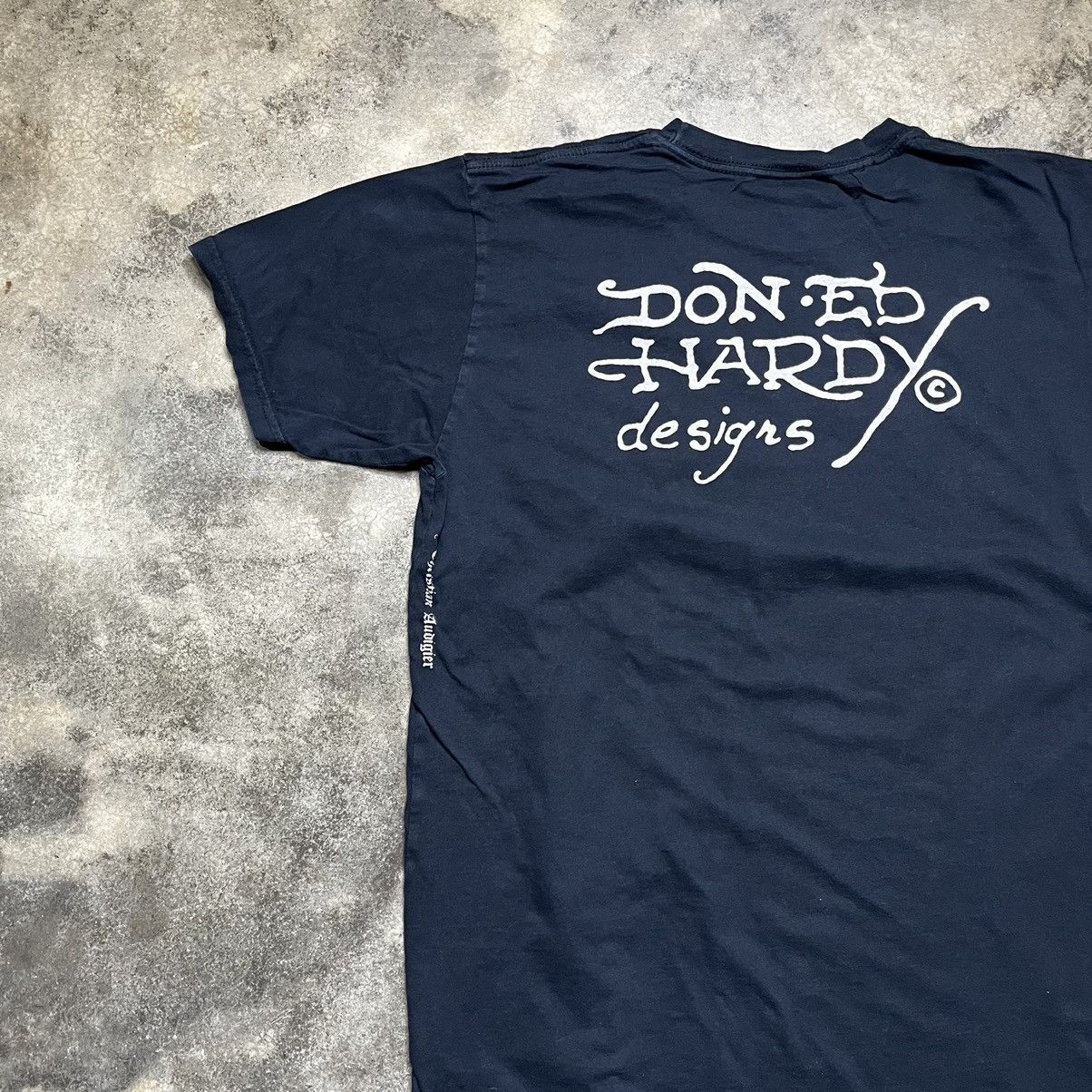 Vintage vintage edhardy new york tattoo tshirt Size US M / EU 48-50 / 2 - 6 Thumbnail