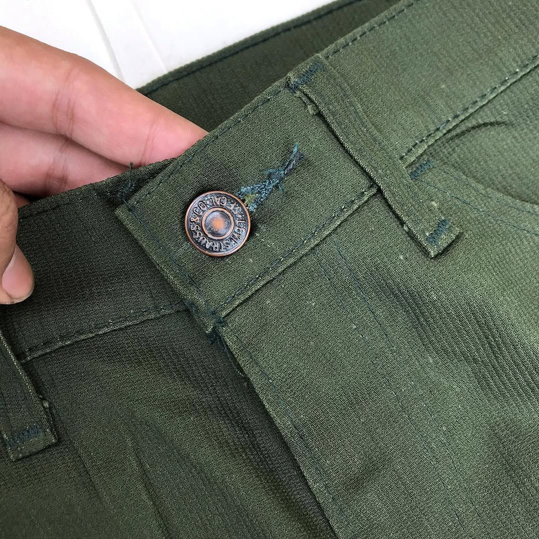 Levi's × Levi's Vintage Clothing × Vintage Vintage 70s Levis Sta Press Corduroy Vintage Levis Stapress Size US 33 - 7 Thumbnail
