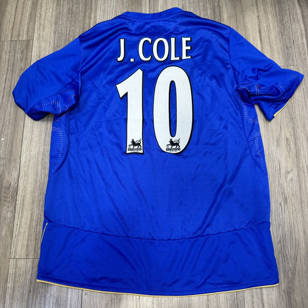 Umbro Chelsea 05/06 home shirt #10 J.Cole Size US L / EU 52-54 / 3 - 2 Thumbnail