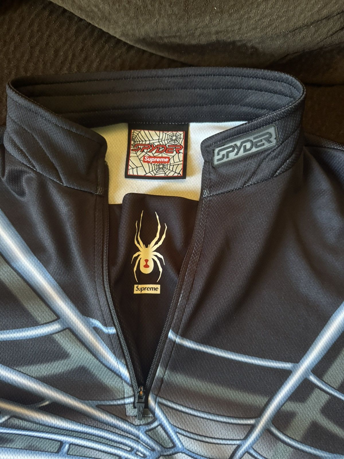 Supreme Supreme Spyder Wed Half Zip Pullover Size US L / EU 52-54 / 3 - 2 Thumbnail