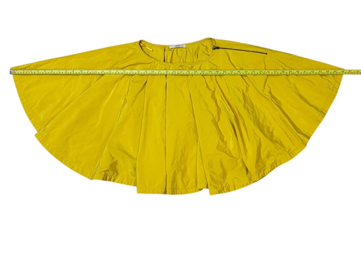 Prada Prada Archive Yellow Draped Cape Top Size S / US 4 / IT 40 - 12 Thumbnail